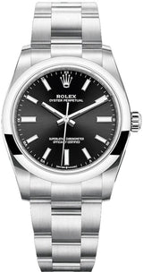 Rolex Oyster Perpetual 34mm Black Dial - 124200 - New 2025