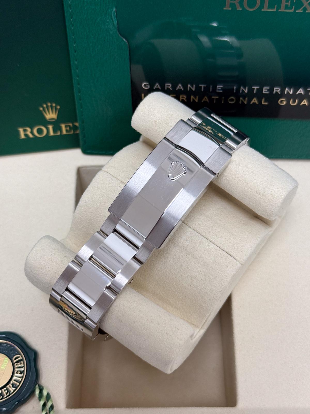 Rolex Datejust 41 Bright Blue Roman Fluted Bezel Oyster Bracelet 126334