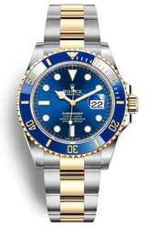 Rolex Submariner 41mm Two-Tone Yellow Gold Blue Dial Blue Bezel "Bluesy" - 126613LB - New 2025
