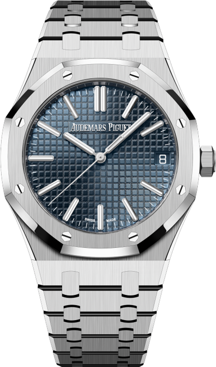 Audemars Piguet Royal Oak 41mm Blue - 15510ST.OO.1320ST.06 - New 2025