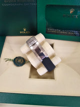 Rolex Cosmograph Daytona 40mm White Gold Black "Baby Le Mans" Dial Oysterflex - 126519LN - New 2025