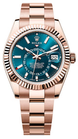 Rolex Sky-Dweller 42mm Rose Gold Blue Dial Oyster - 336935  - New 2025