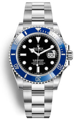 Rolex Submariner 41mm White Gold Black Dial Blue Bezel "Cookie Monster" - 126619LB - New 2025