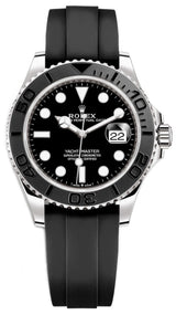 Rolex Yacht-Master 42mm White Gold Black Dial Oysterflex - 226659 - New 2025
