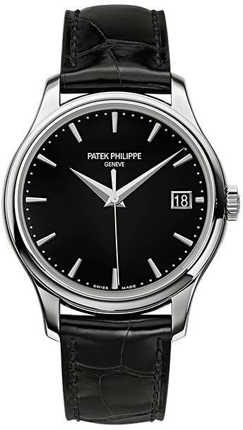 Patek Philippe Calatrava 18k White Gold 39mm Black Dial - 5227G-010