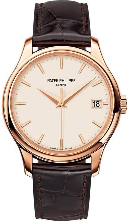 Patek Philippe Calatrava 18k Rose Gold 39mm Silver Dial - 5227R-001
