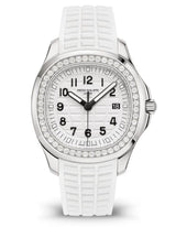 Patek Philippe Aquanaut Luce White Dial Diamond Bezel - 5267/200A -  New 2024