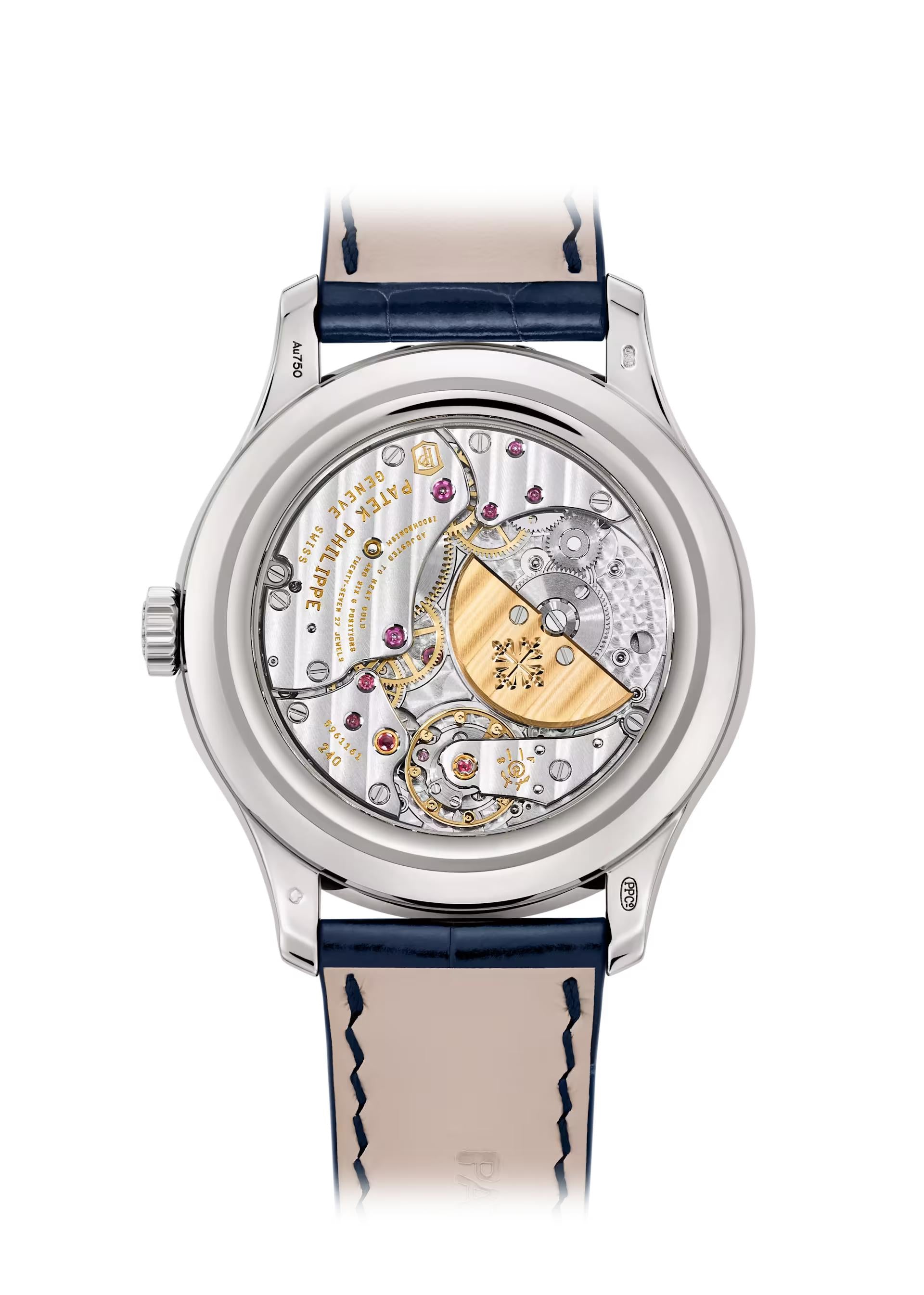Patek Philippe Perpetual Calendar 39mm White Gold Blue Dial – 5327G-001