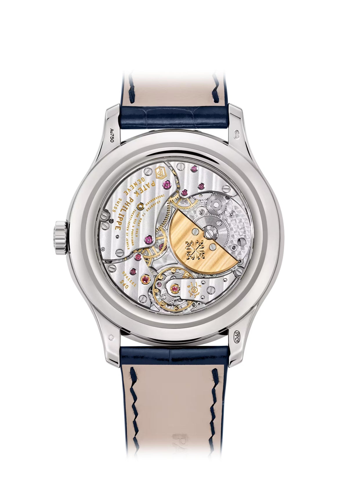 Patek Philippe Perpetual Calendar 39mm White Gold Blue Dial – 5327G-001