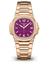 Patek Philippe Nautilus Rose Gold Diamond Bezel - 7010/1R-013 - New 2024