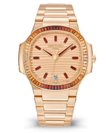 Patek Philippe Nautilus Rose Gold Spessartites Bezel - 7118/1300R-001