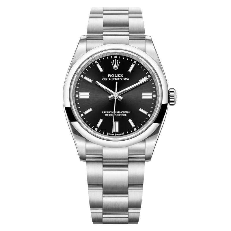 Rolex Oyster Perpetual 36mm Black Dial - 126000 - Brand New 2024