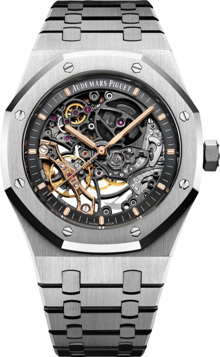 Audemars Piguet Royal Oak 15407ST.OO.1220ST.01 Stainless Steel Skeleton