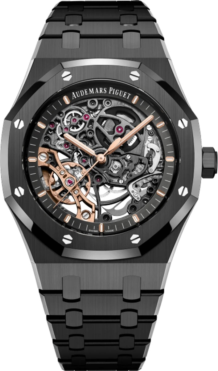 Audemars Piguet Royal Oak 15416CE.OO.1225CE.01 Black Ceramic Skeleton - 2021