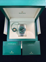 Rolex Submariner "Hulk" 40mm Stainless Steel Green Dial Green Bezel  - 116610LV - Mint 2018