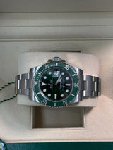 Rolex Submariner "Hulk" 40mm Stainless Steel Green Dial Green Bezel  - 116610LV - Mint 2018