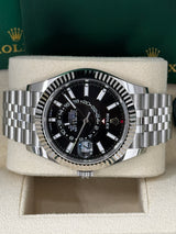 Rolex Sky-Dweller 42mm Stainless Steel Black Dial Jubilee - 336934 - New 2025