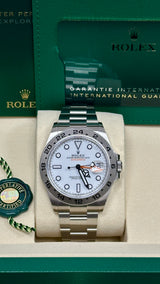 Rolex Explorer II 42mm White "Polar" Dial - 226570 - New 2025