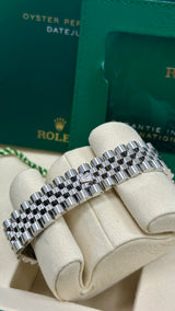 Rolex Lady Datejust 31mm Grey Roman Dial Fluted Jubilee - 278274 - New 2025