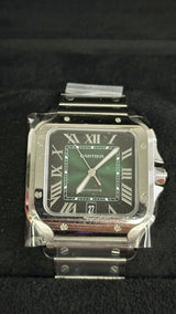 Cartier Santos Large Green Dial - WSSA0062 - New 2025
