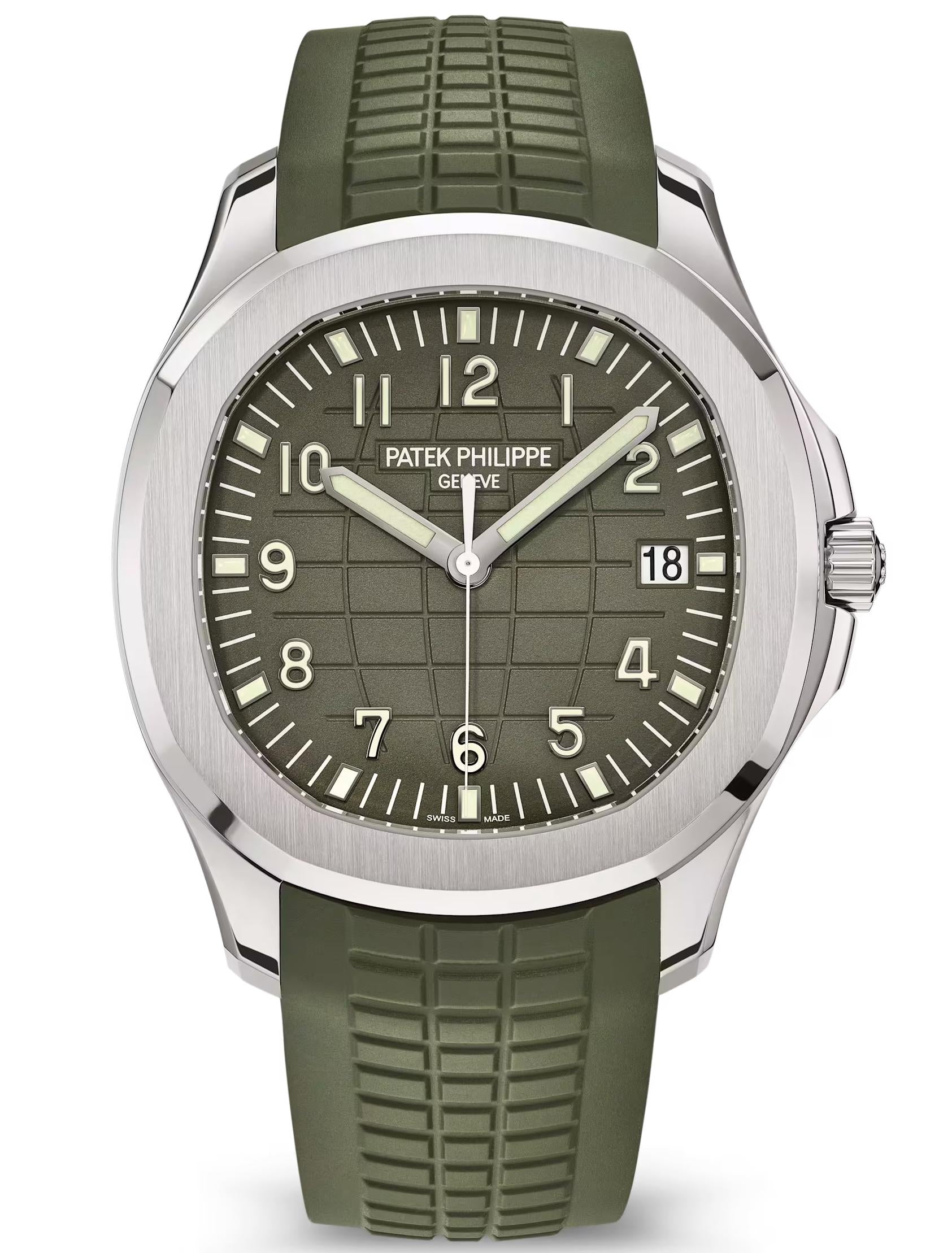 Patek Philippe Aquanaut Green Dial 5168G-010
