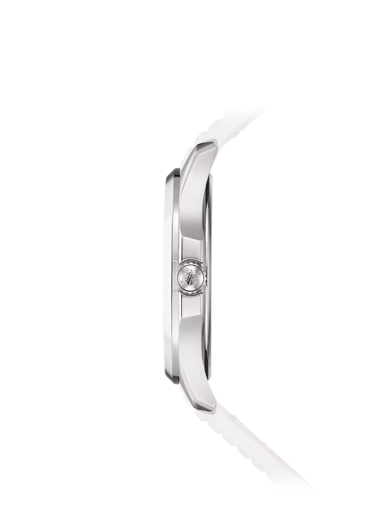 Patek Philippe Aquanaut Luce 38.8mm Stainless Steel Diamond Bezel White Dial