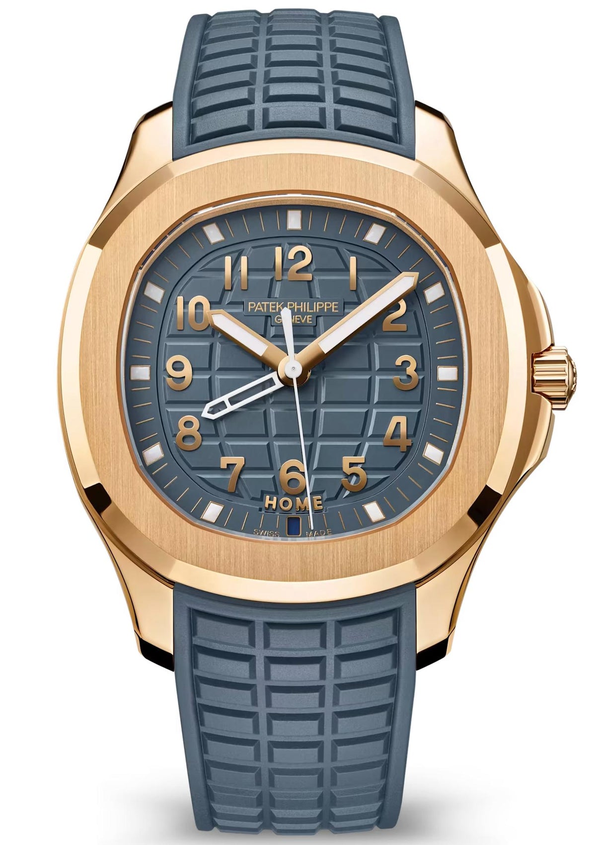Patek Philippe Aquanaut Travel Time 38.8mm Rose Gold Blue-Gray Dial – 5269R-001