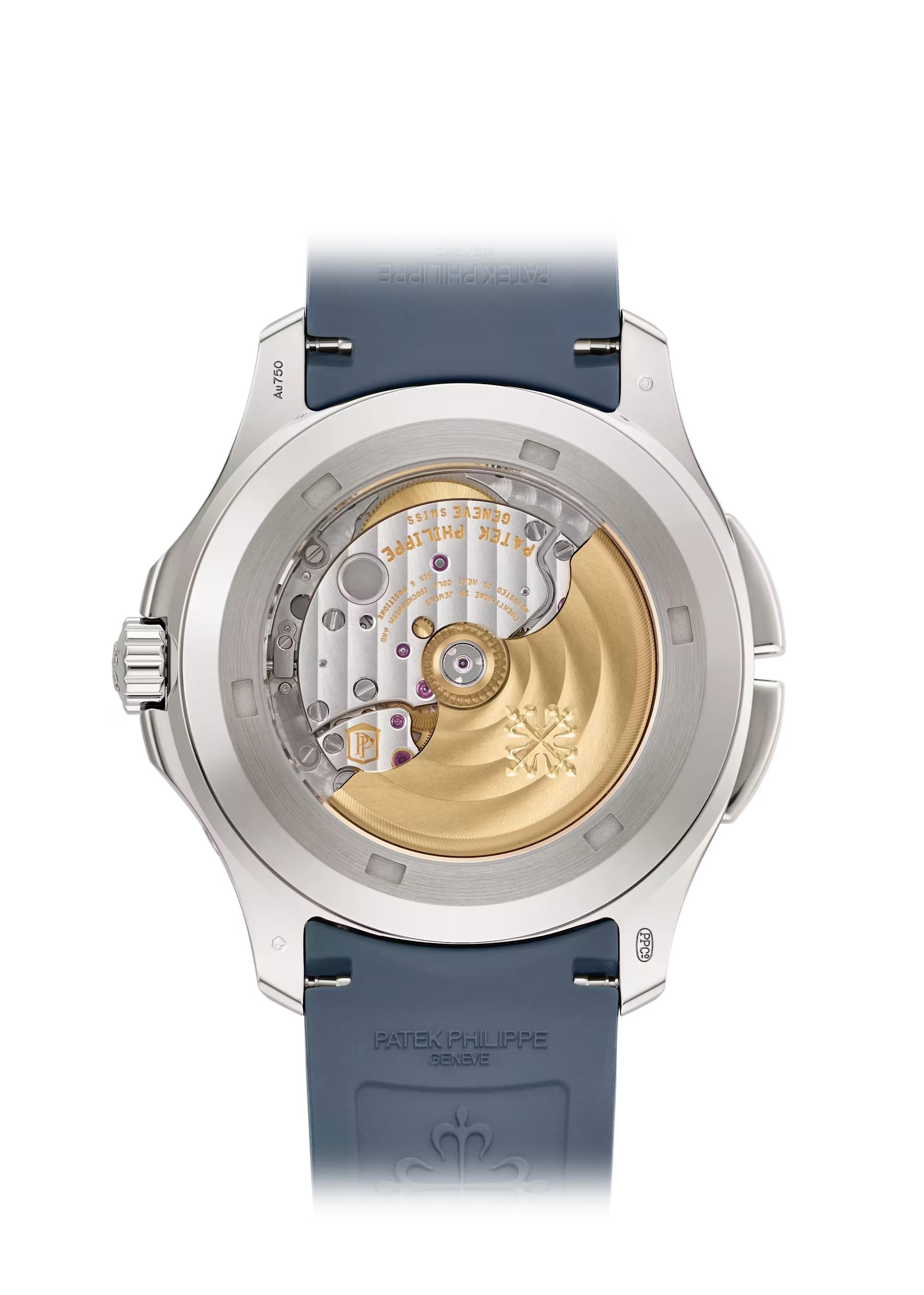 Patek Philippe Aquanaut Travel Time 40.8mm White Gold Blue-Gray Dial – 5164G-001