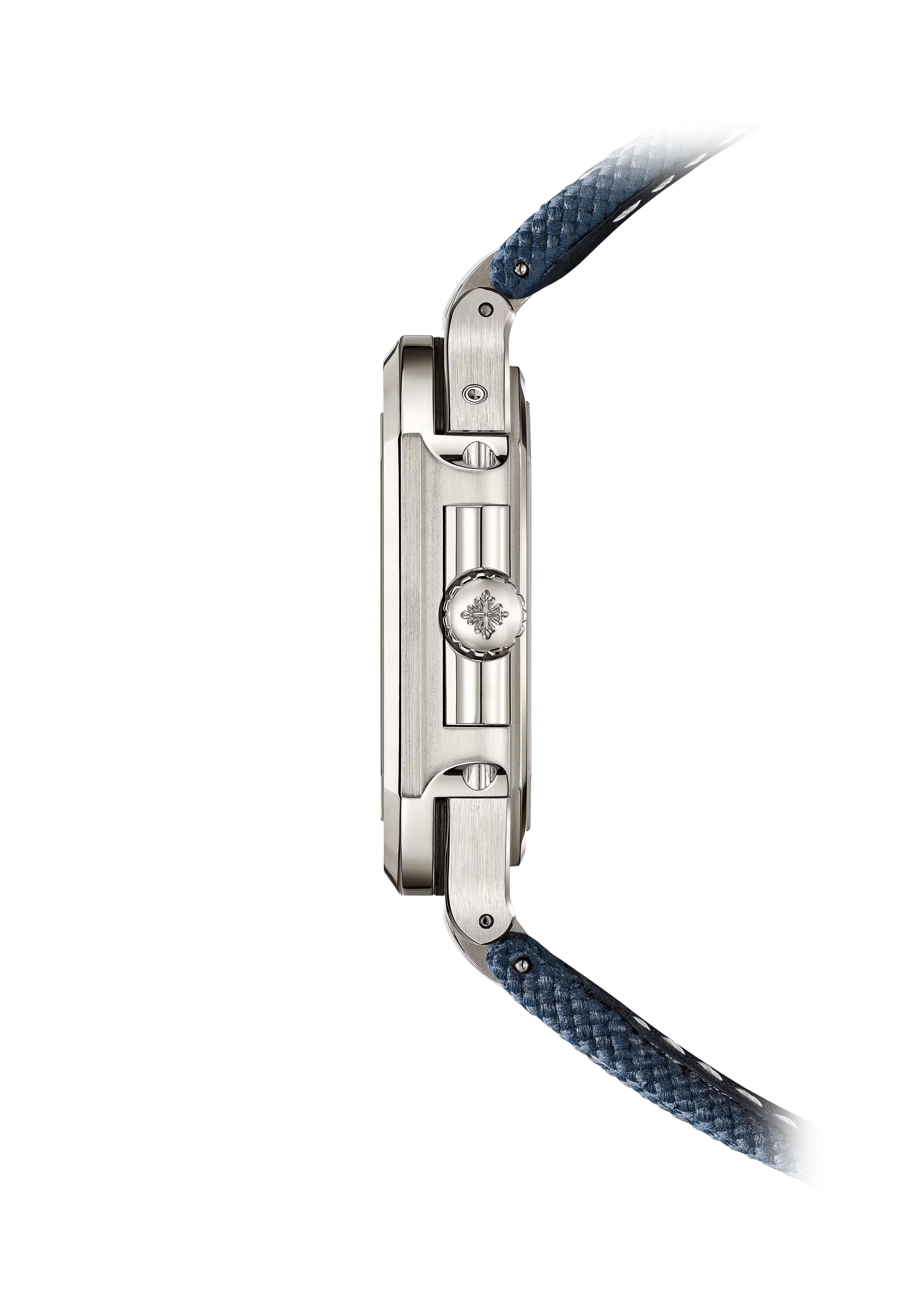Patek Philippe Cubitus Perpetual Calendar Skeleton 45mm Platinum Blue Openworked