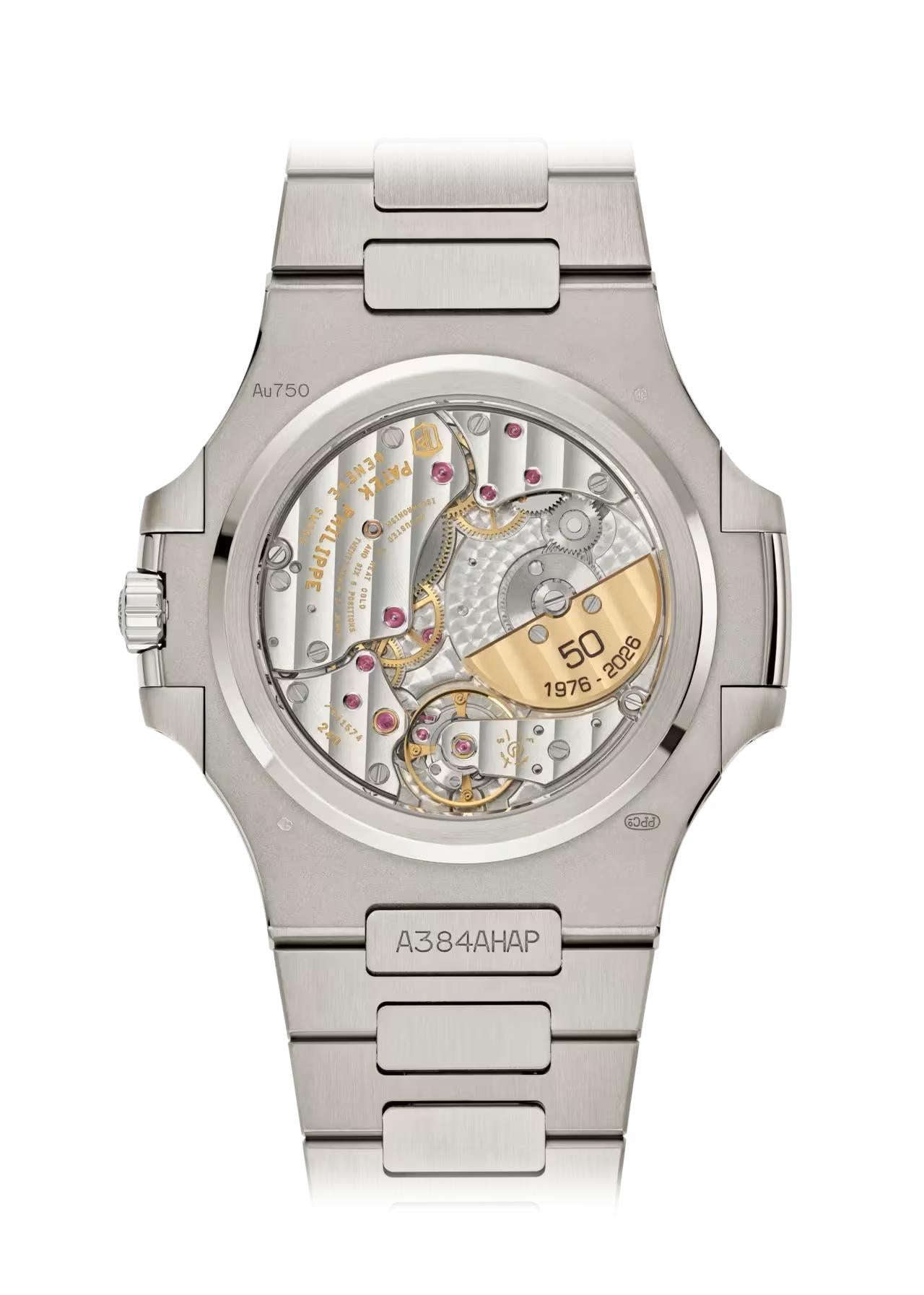Patek Philippe Nautilus 50th Anniversary 41mm White Gold Blue Dial – 5810/1G-001