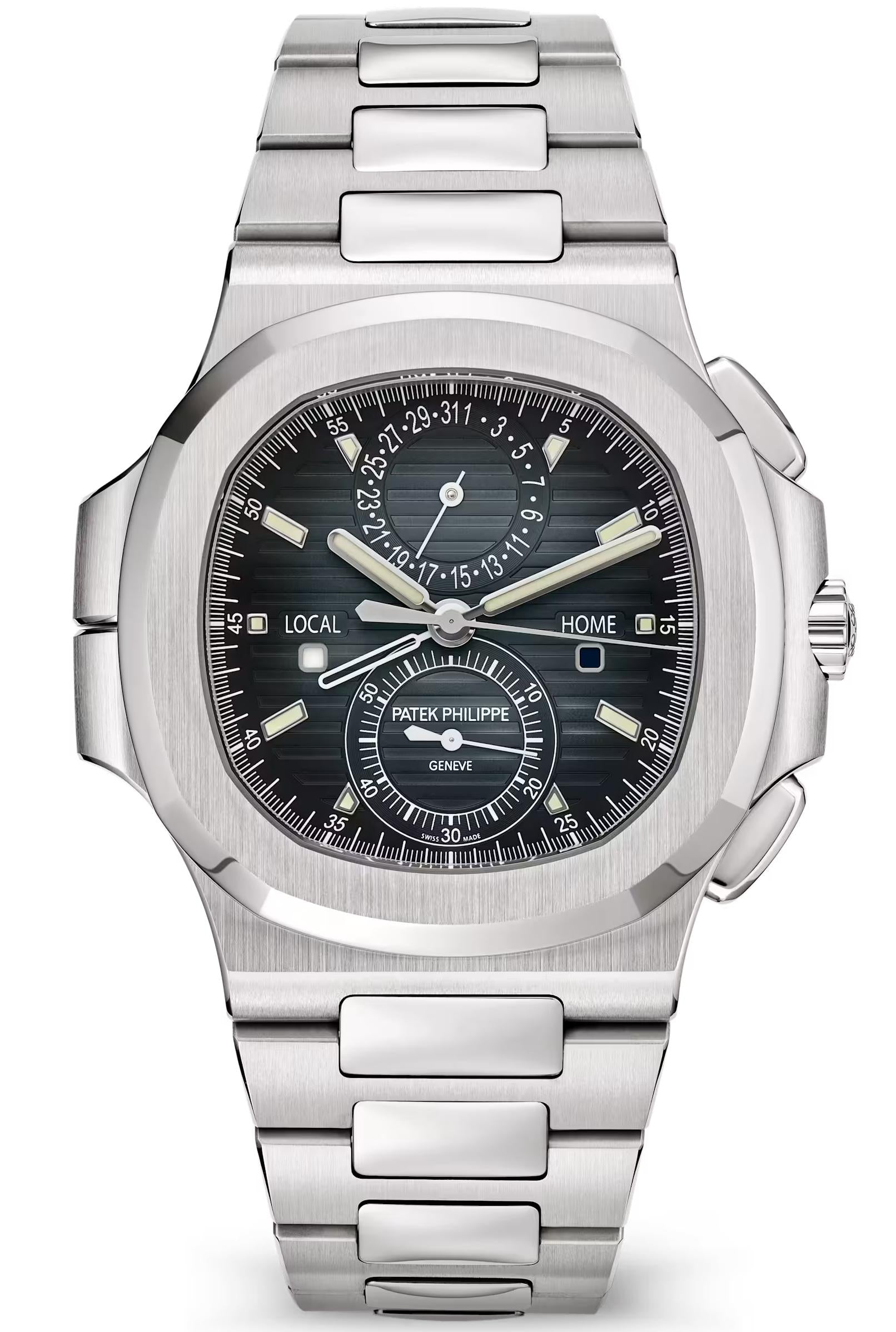 Patek Philippe Nautilus Blue Chronograph Dial - 5990/1A-011