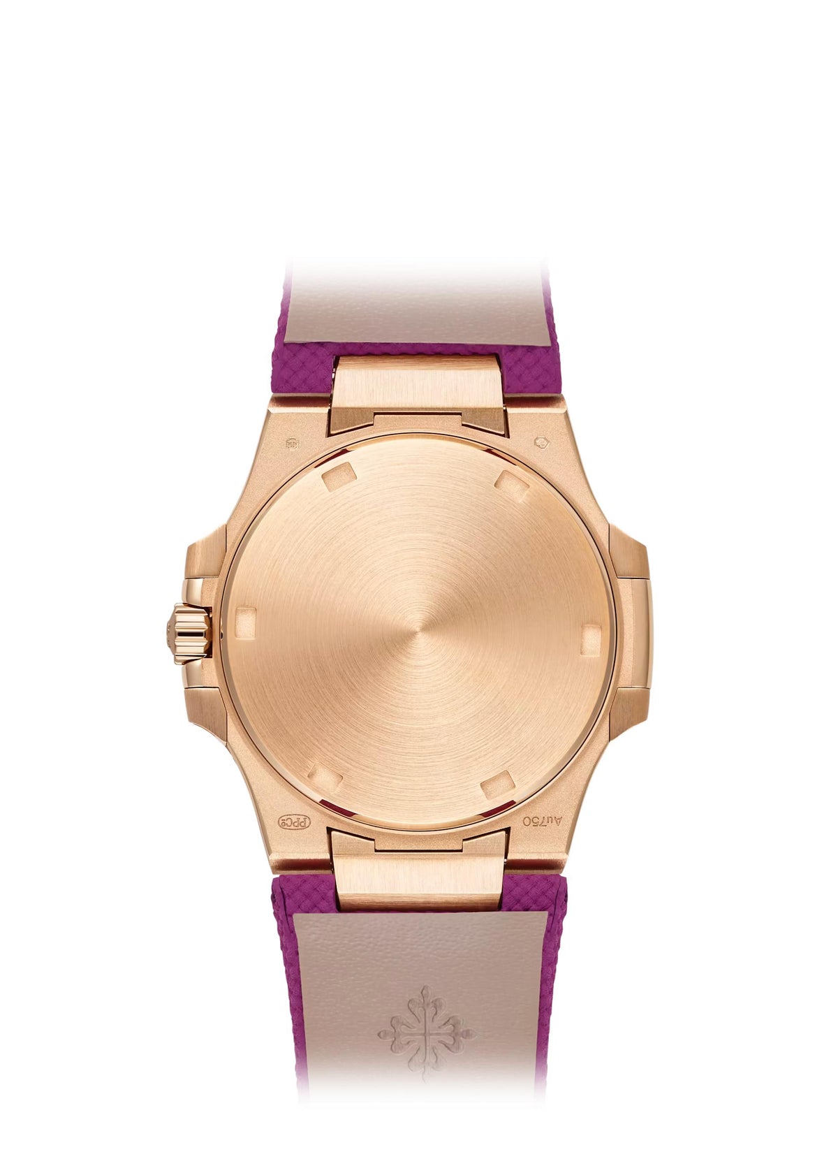 Patek Philippe Nautilus Ladies 32mm Rose Gold Purple Dial – 7010R-013