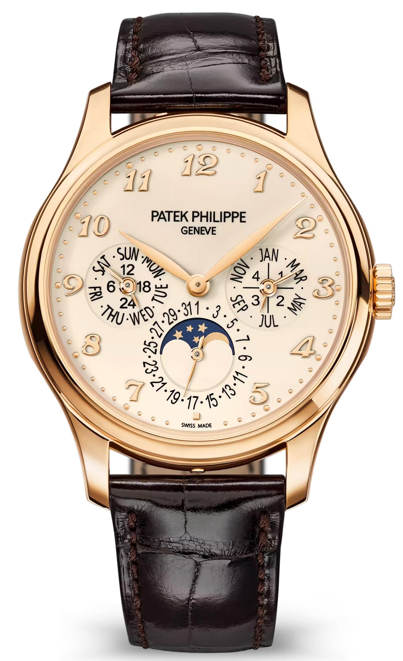 Patek Philippe Perpetual Calendar 39mm Rose Gold Ivory Dial – 5327R-001