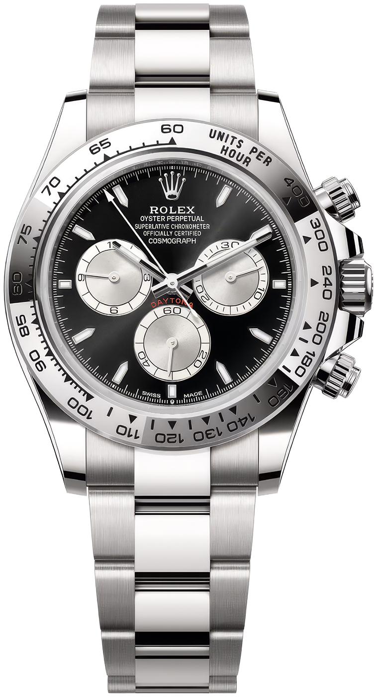 Rolex Cosmograph Daytona "Baby Le Mans" 40mm White Gold Black Dial 126509