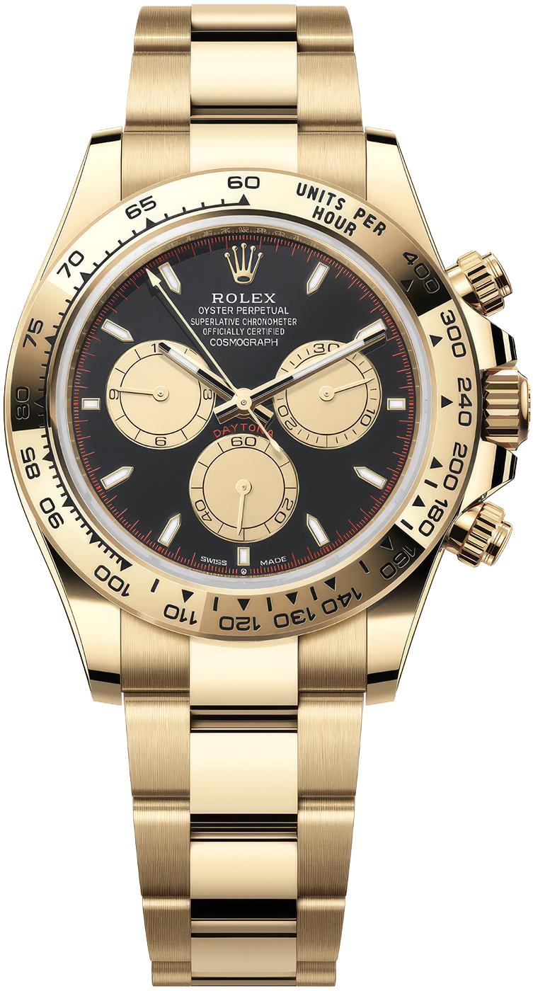 Rolex Cosmograph Daytona "Paul Newman" 40mm Yellow Gold Black Dial 126508