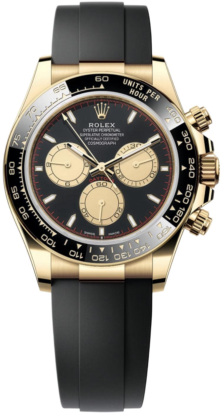 Rolex Cosmograph Daytona "Paul Newman" 40mm Yellow Gold Black Dial Black
