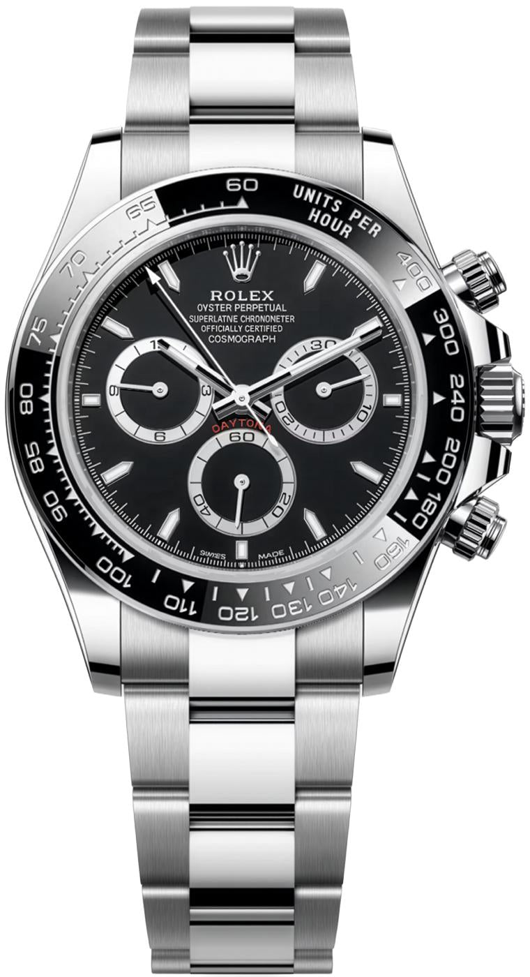 Rolex Cosmograph Daytona 40mm Black Dial Black Ceramic Bezel 126500LN