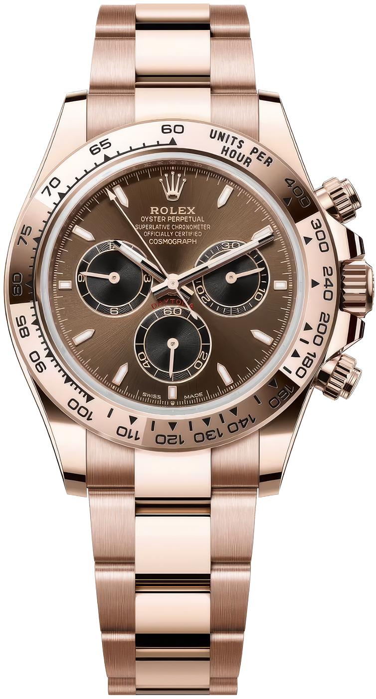 Rolex Cosmograph Daytona 40mm Everose Gold Chocolate Dial 126505