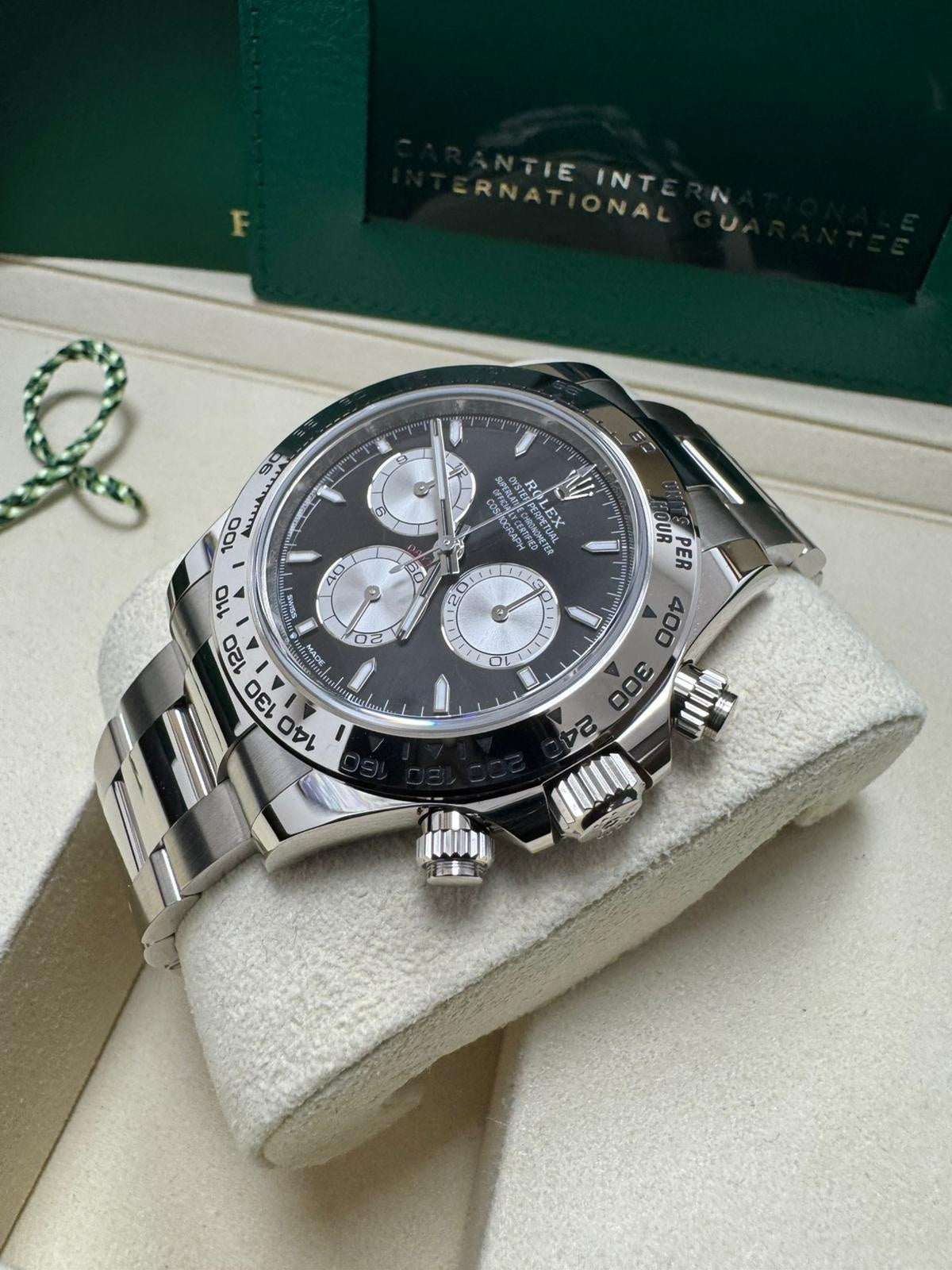 Rolex Cosmograph Daytona "Baby Le Mans" 40mm White Gold Black Dial 126509