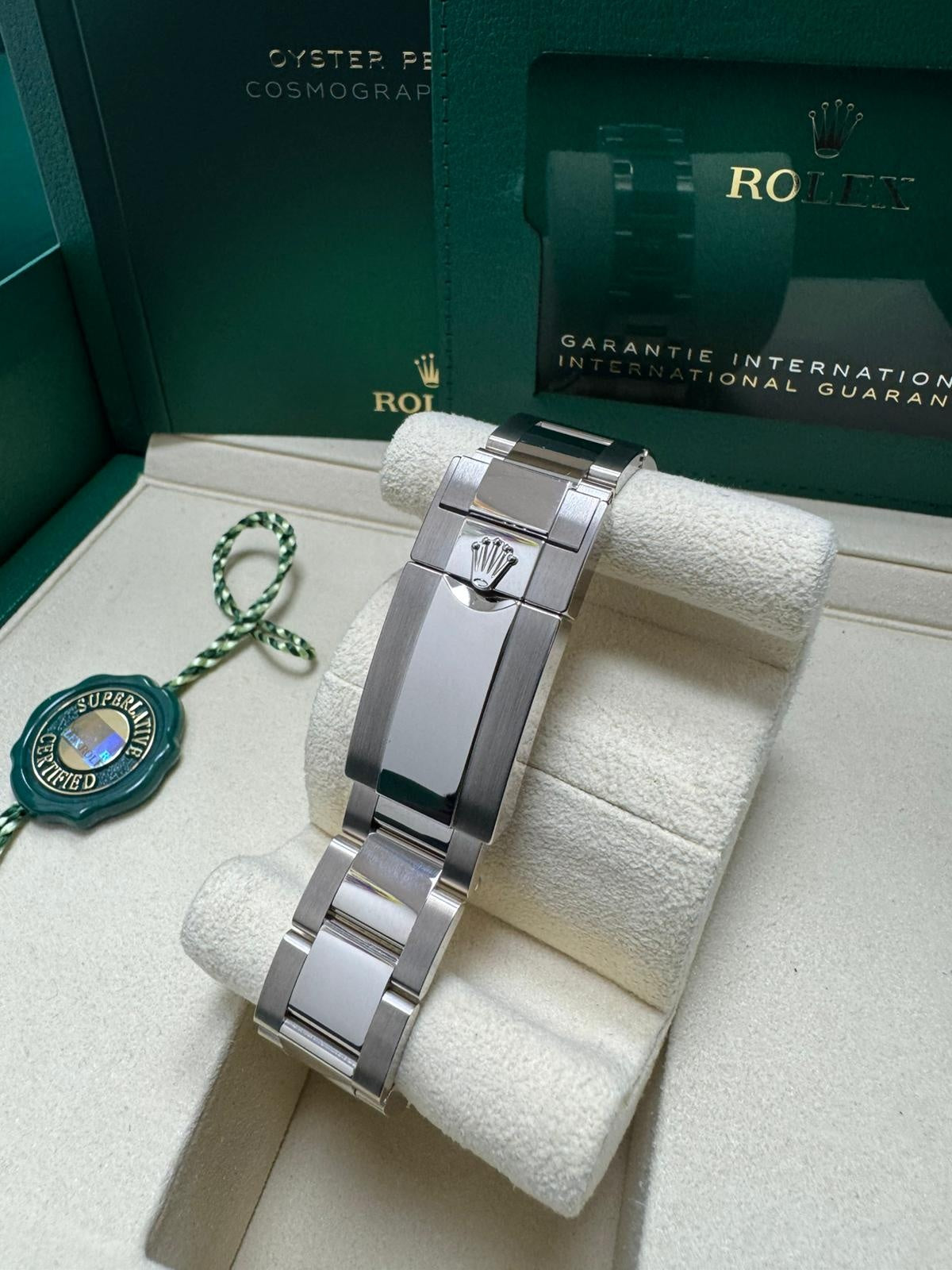 Rolex Cosmograph Daytona "Baby Le Mans" 40mm White Gold Black Dial 126509