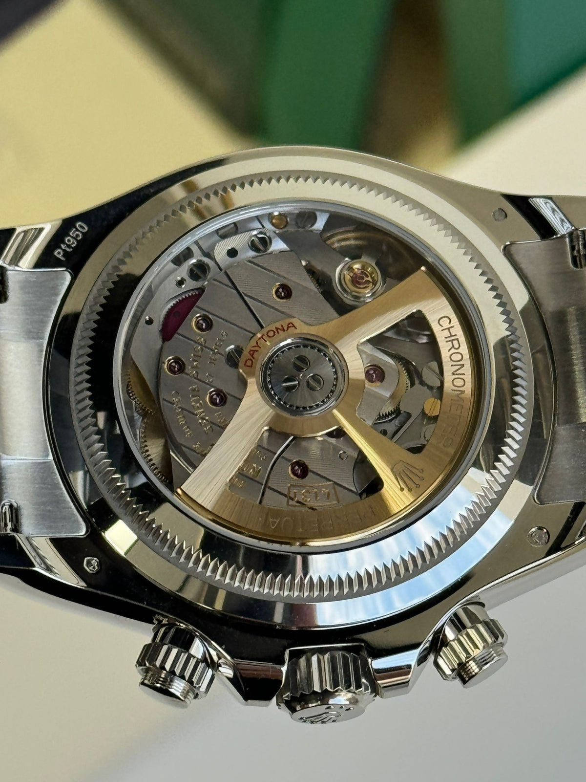 Rolex Cosmograph Daytona "Platona" 40mm Platinum Ice Blue Dial 126506 – New