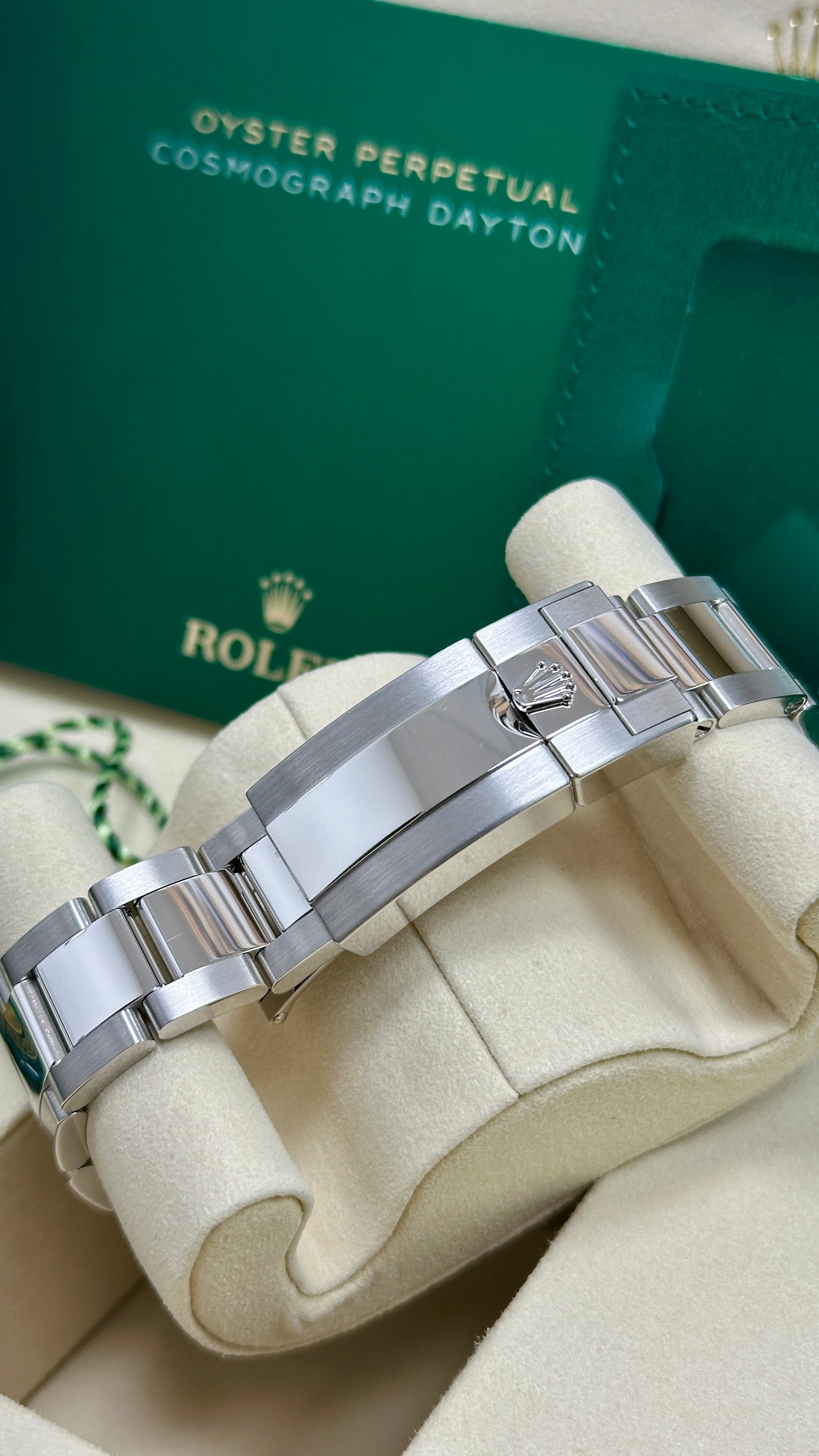 Rolex Cosmograph Daytona "Platona" 40mm Platinum Ice Blue Dial 126506 – New