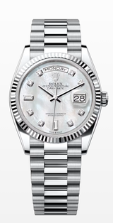 Rolex Day-Date 36 presentation set with box and warranty booklet