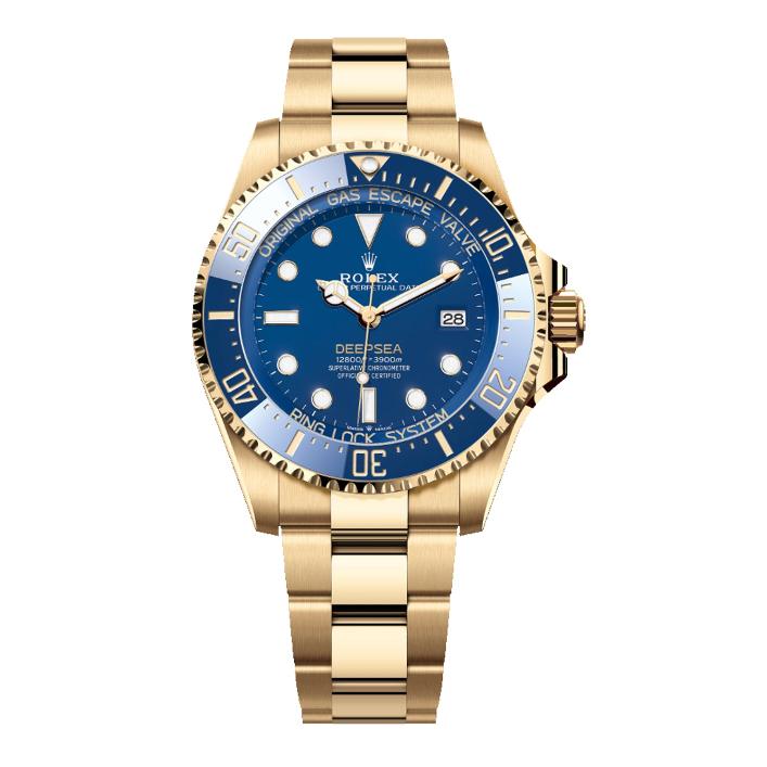 Rolex Deepsea 44mm 136668LB Yellow Gold Blue Dial | New 2025