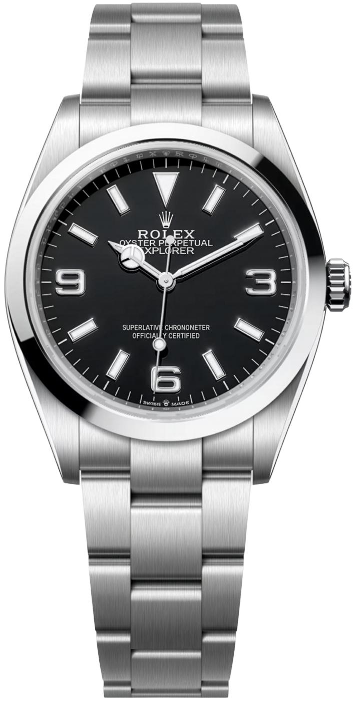 Rolex Explorer 36mm Black Dial 124270 – New 2026