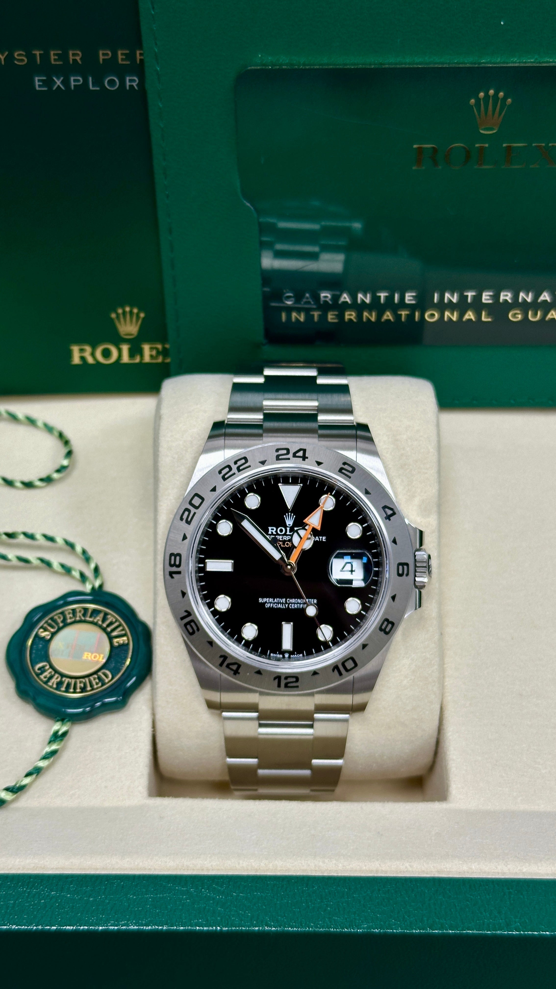 Rolex Explorer II 42mm Black Dial 226570 – New 2026