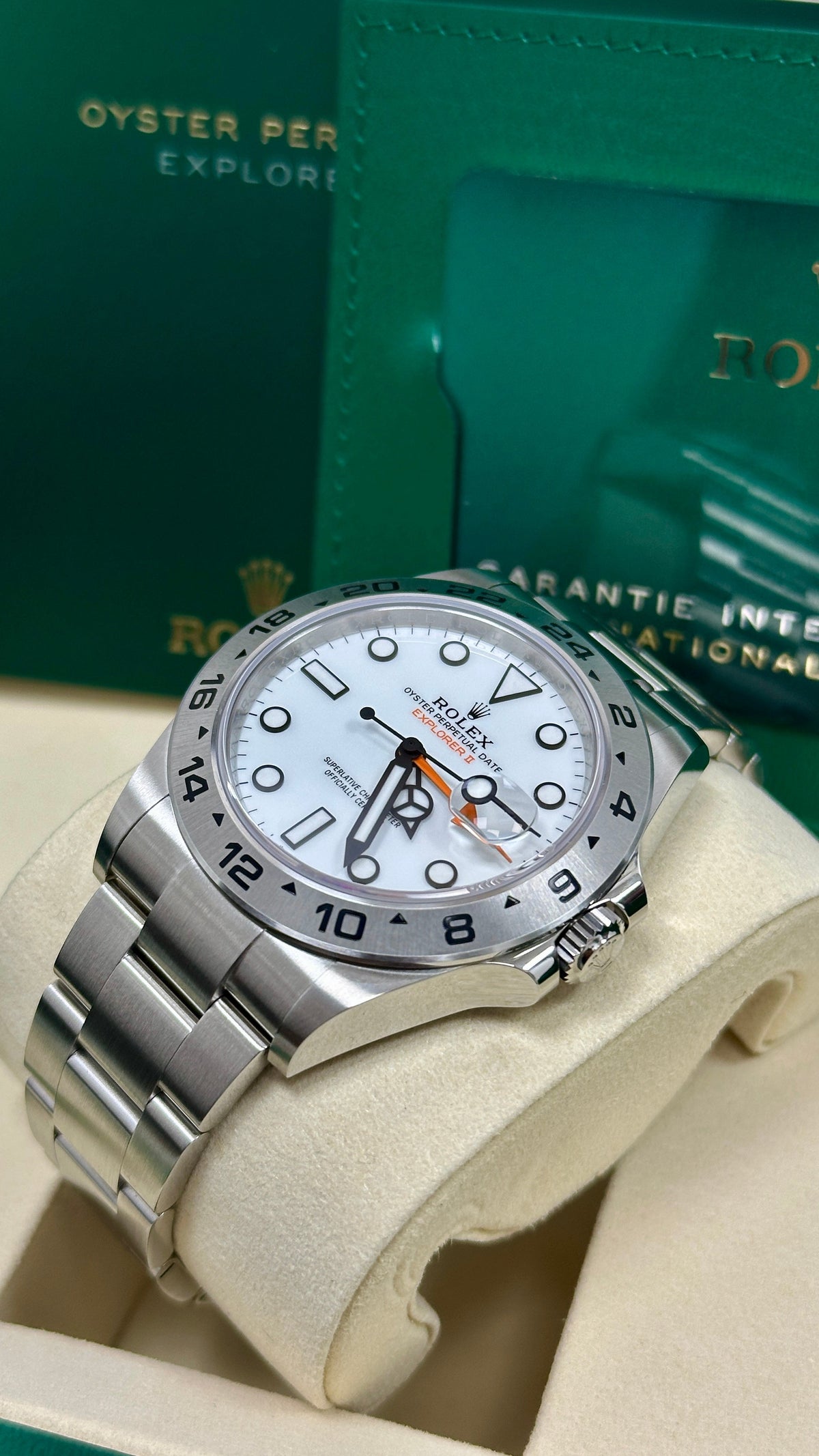 Rolex Explorer II 42mm White “Polar” Dial 226570 – New 2026