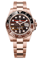Rolex GMT-Master II 126715CHNR “Rootbeer” Everose Gold with Tiger Iron Dial – New 2025