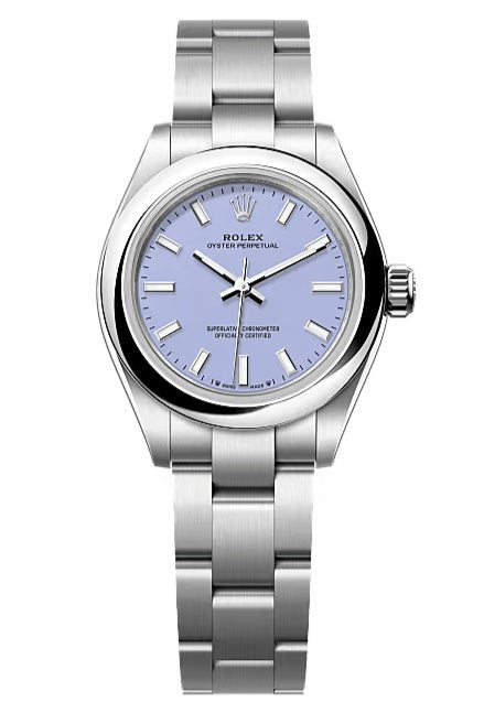 Rolex Oyster Perpetual 28mm Lavender Dial Oyster Bracelet – 276200