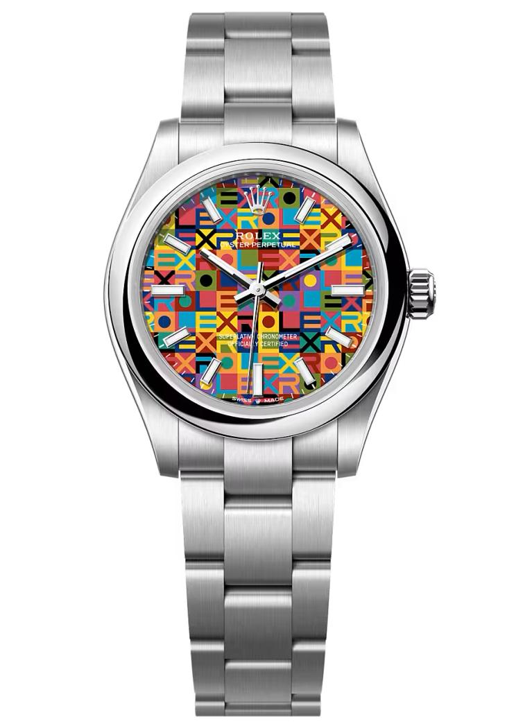 Rolex Oyster Perpetual 31 Multicoloured Jubilee Motif Dial Oyster Bracelet